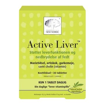 Active liver 30 tabletter. TILBUD så længe lager haves